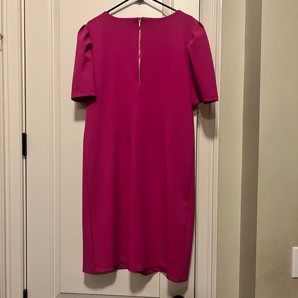 Pink sheath dress-sz16 - Picture 2 of 4